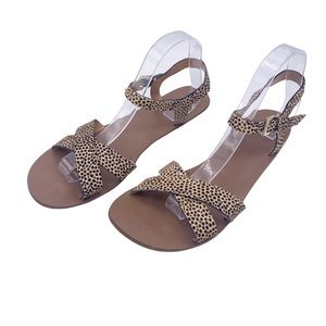 J. By J.Crew leopard flat size 10